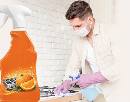 Limpieza de la estufa y campana